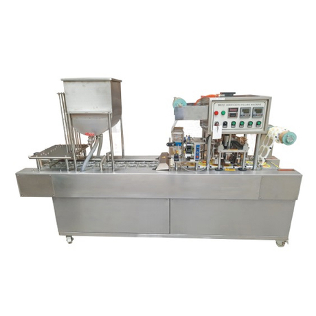 Full Automatic Cup Filling And Sealing Machine for Food Beverage