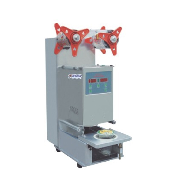 What steps are included in the entire workflow of the Automatic cup filling sealing machine?