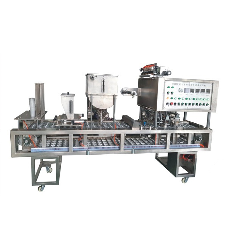 Full Automatic BG60A Cup Filling and Sealing Machine for Food Beverage