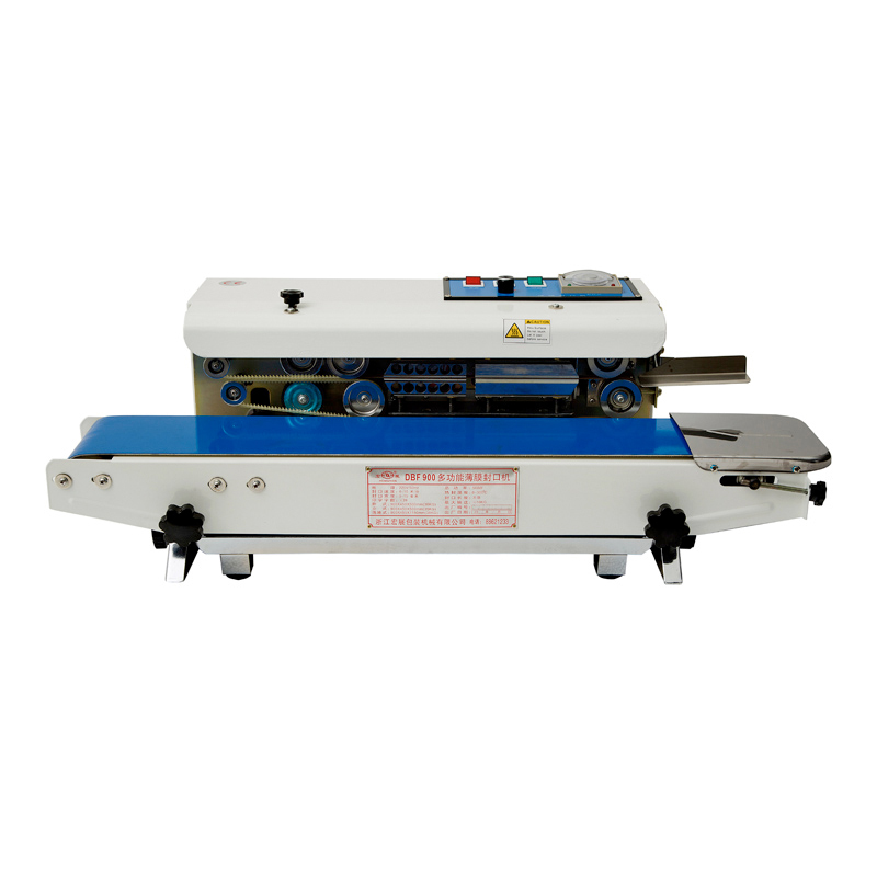 Horizontal Continuous Automatic Conveyor Sealer for Food Candy Bag Film Sealing