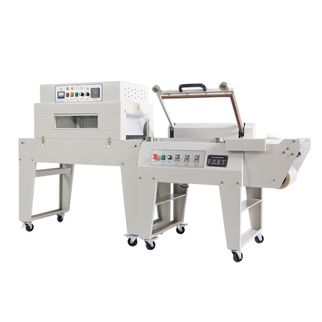 Manual bottle Shrink Wrapping Machine with Tunnel